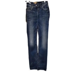 Silver Jeans Suki High‎ Slim Boot W24/L35